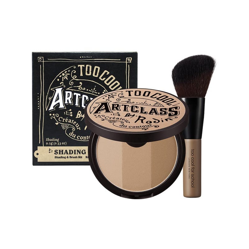 Too Cool for School  Artclass By Rodin Shading Master with Brush  Korean Contour Palette  Bronzer Face Powder 2 Modern