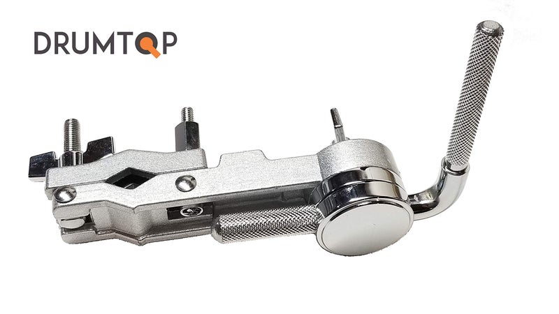 DRUMTOP CBM-1000 - Cowbell Mount with L-Rod - Adjustable Length & Angle Drum Clamp - Image 2