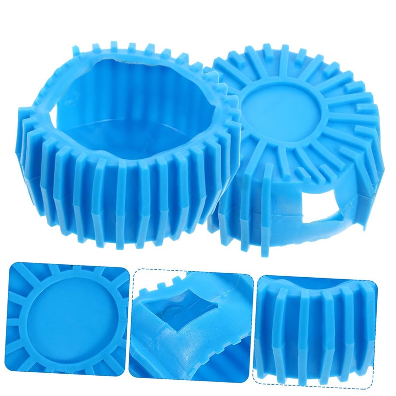 PartyKindom 3 حزمة غطاء سيليكون واقي لمقياس أسطوانة الأسيتيلين والبروبان، غطاء ضغط بديل لغطاء المحول - Image 4