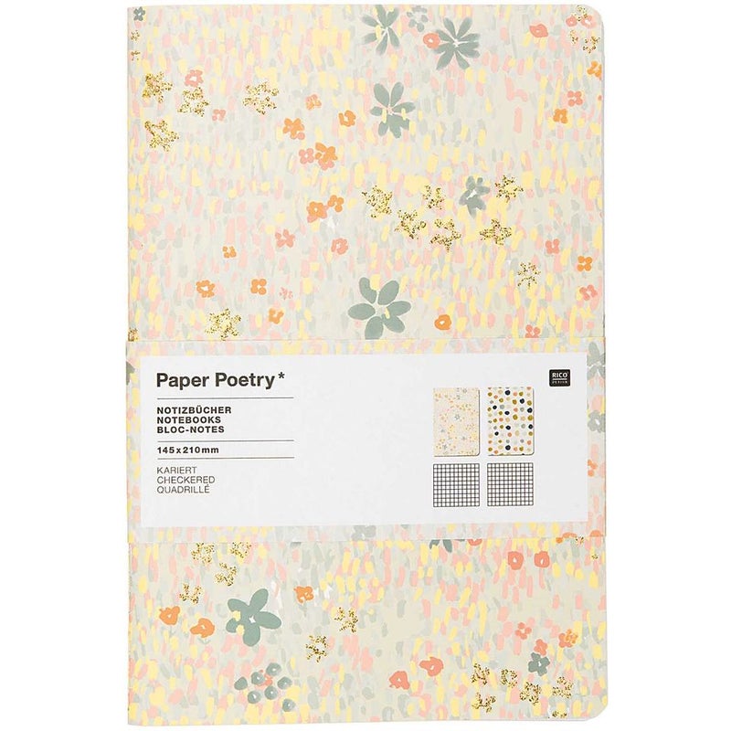 RICO DESIGN A5 Notebook (Set Of 2) - Nature/Blue