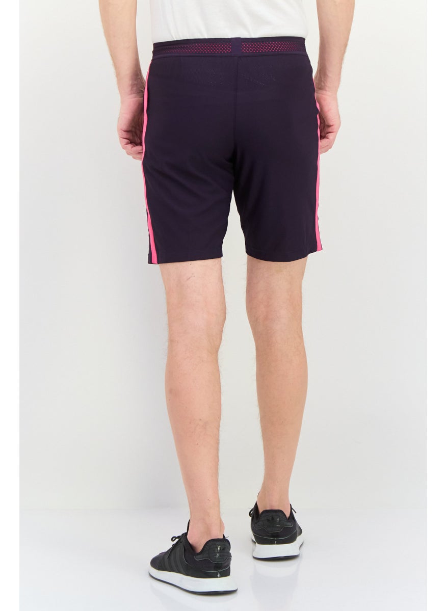 Nike Men Sportswear Fit Brand Logo FC Barcelona Football Short, Dark Purple  - Image 2