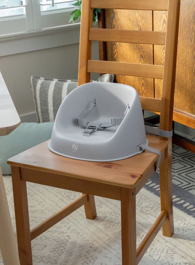 Ingenuity - My Spot Easy-Clean Baby Booster Seat – Grey, 6 to 60 M - Image 2