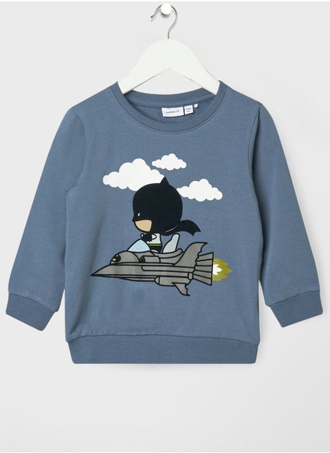 Kids Batman Long Sleeve Sweatshirt