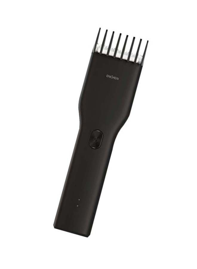 NIBEMINENT USB Rechargeable Low Noise Hair Trimmer Black 16.4cm - Image 1