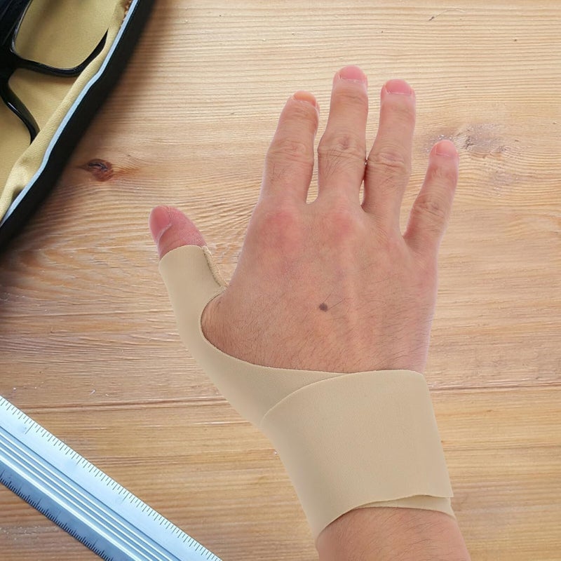 Elastic Thumb Brace for Right Hand Breathable Adjustable Thumb Splint with Wrist Support for Injury and Joint Fixing - Image 5