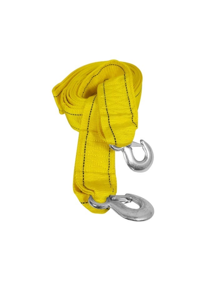 3XR Tow Rope 5 Meter 8 Ton Heavy Duty Recovery Strap with Forged Safety Hooks, High Strength Towing Rope for Cars, SUVs, Pickup Trucks, Vans & Emergency Vehicle Recovery, Model 6716 - Image 3