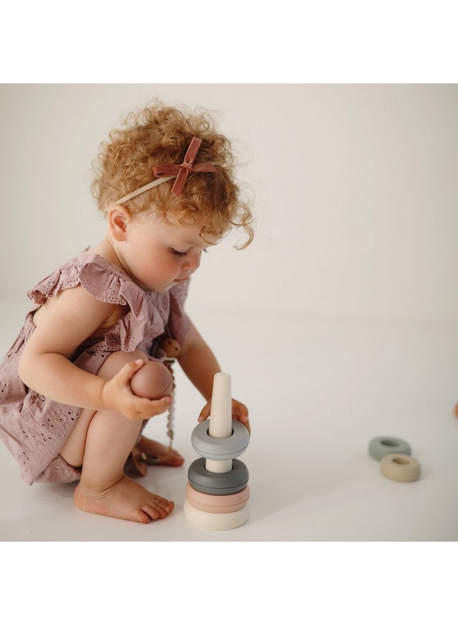 mushie Stacking Rings Toy | Made in Denmark (Original) - Image 5