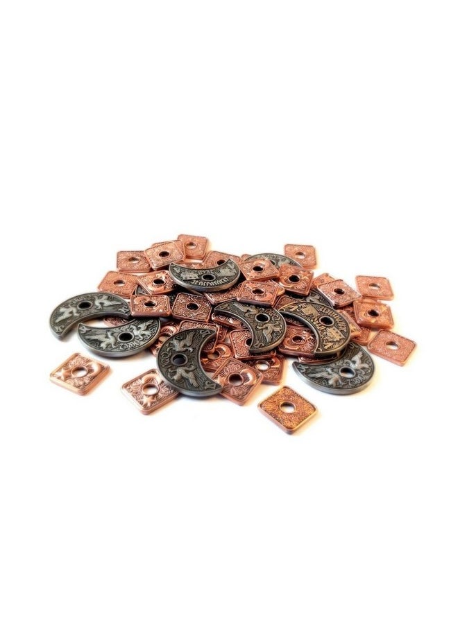 The Broken Token Deepwater Metal Coins (60) Novelty Coins  - Image 1