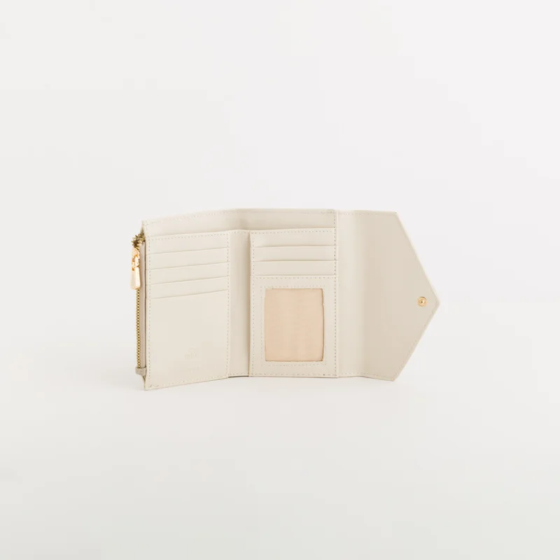 CARPISA Women's Leather Wallet Diana Spring Wallet Butter/Multicolour