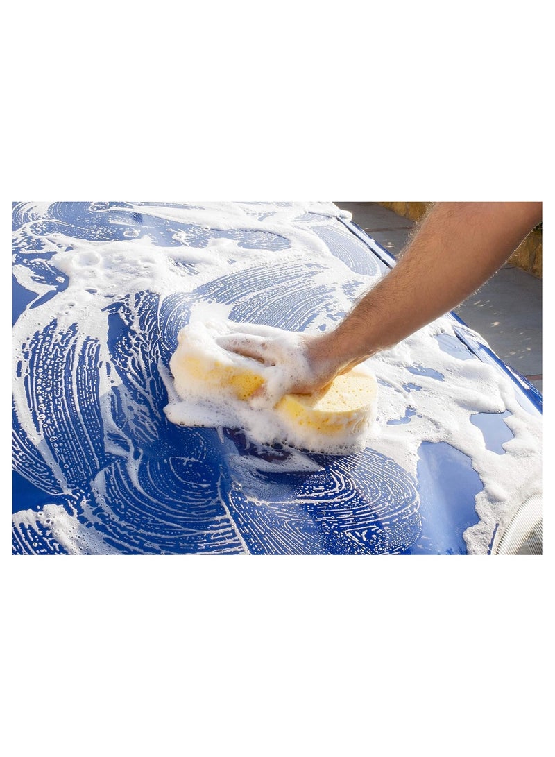 أرمور أول ارمور اول 40016 إسفنجة غسيل السيارات الكبيرة، أصفر - Image 3