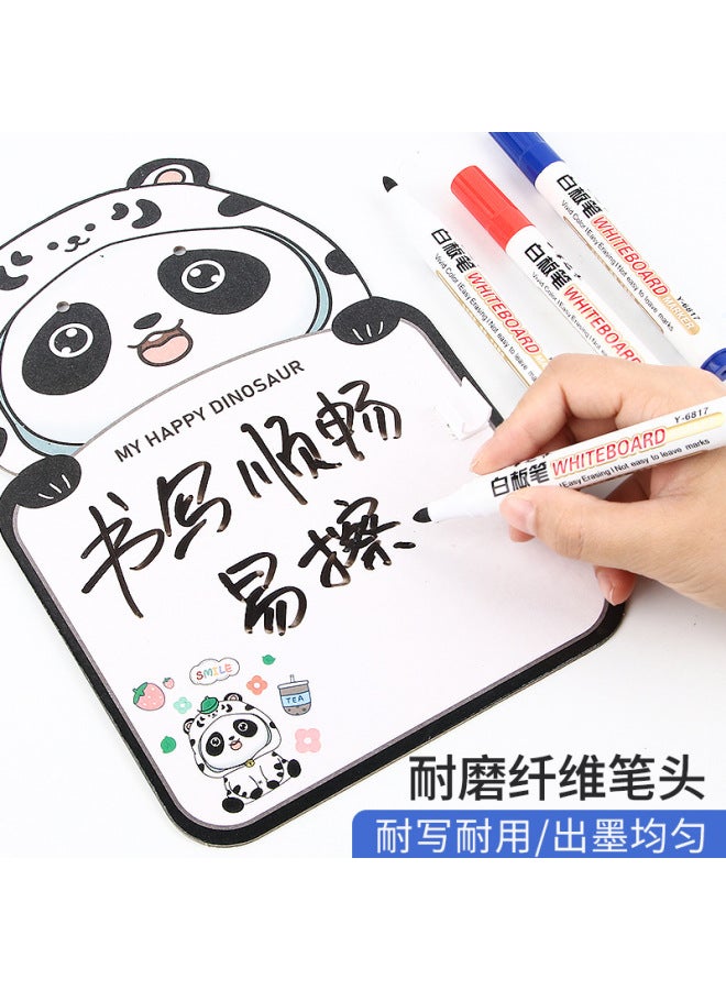 HELPS Whiteboard Pen Erasable Children's Large-capacity Marker Pen Teacher Thick-head Marker Pen Red, Blue And Black Easy-to-erasure Drawing Board Pen - Image 4