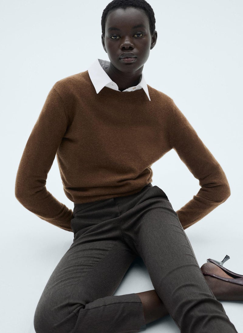 MANGO Crop Skinny Trousers  - Image 3
