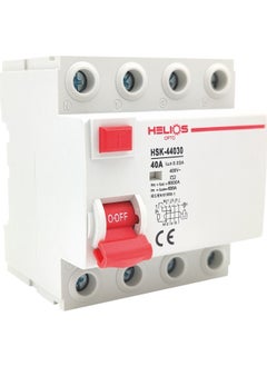 Helios Opto 4X63A 30MA Three Phase Residual Current Relay HSK-46330 