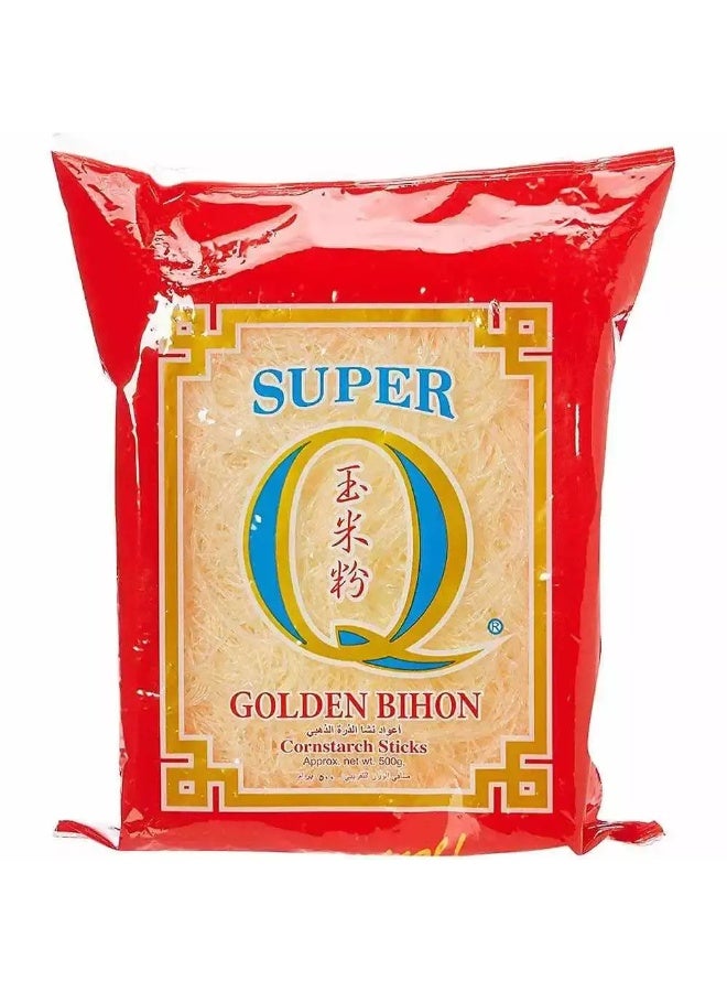 Super Q Golden Bihon Cornstarch, corn-starch noodles Sticks 500gm