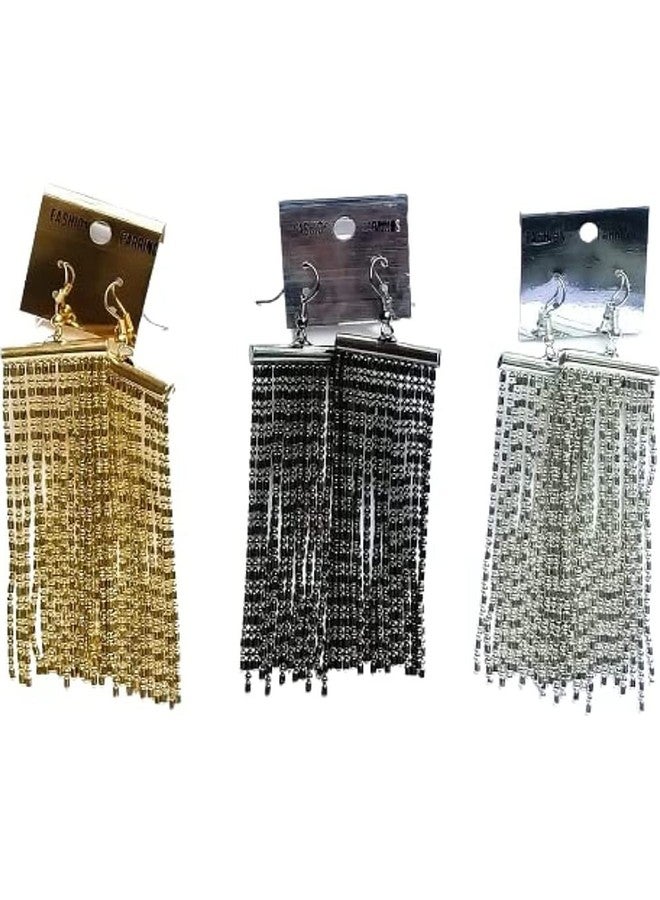 Creative Group Earrings for women and girls/COMBO OF 3 - Image 5