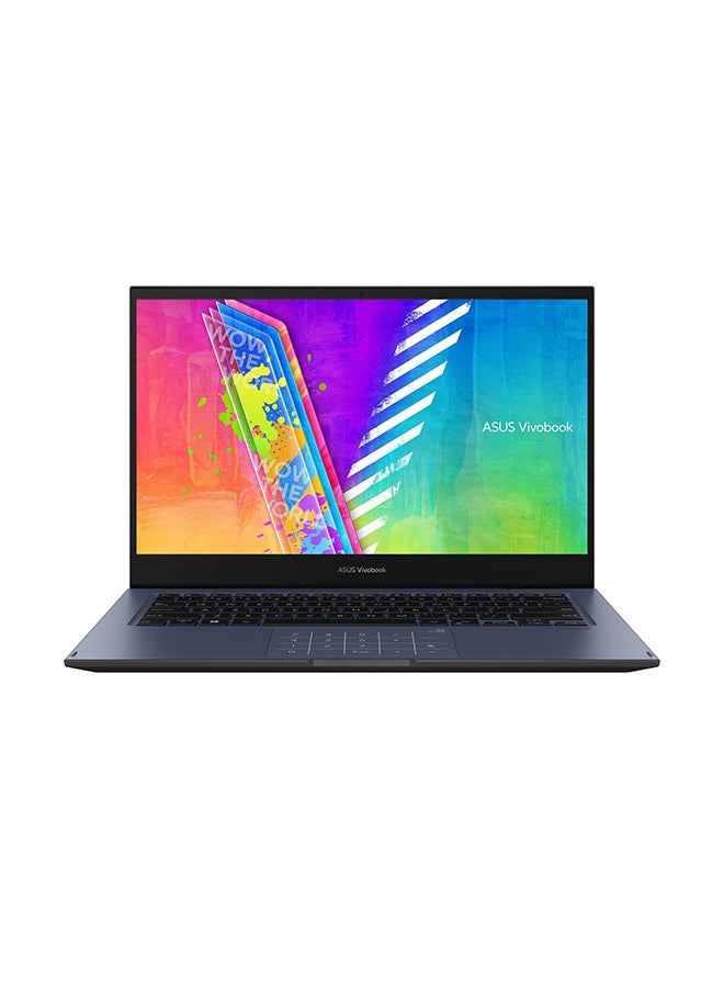 ASUS VivoBook GO Convertible Laptop With 14-Inch Full HD Touch Display, Celeron N4500 Processor/4GB RAM/128GB EMMC/Windows 11 Home/Intel UHD Graphics English/Arabic Quiet Blue - Image 2