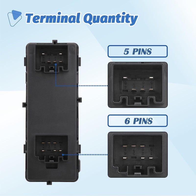 AiYiGu Driver Side Window Switch for Ford Vehicles - Image 4