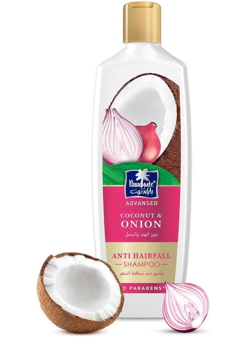 Parachute Anti-Hairfall Shampoo With Onion And Coconut - 340ml  - Image 1