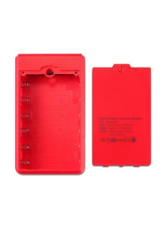 Q6 Removable 6 Sections 18650 Battery Box Charger Case, Style: Ordinary(Red)