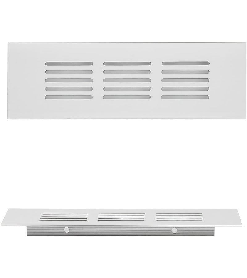 4pcs Heavy Duty Aluminum Mesh Grille for Heat Dissipation Floor Cabinet Wall Ceiling - Image 2