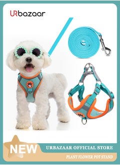 URbazaar Small Dog Harness No Pull, Adjustable Dog Strap, Easy Control Padded Dog Vest Harness, Reflective No-Pull Pet Harness for Outdoor Walking，Training  - Image 1