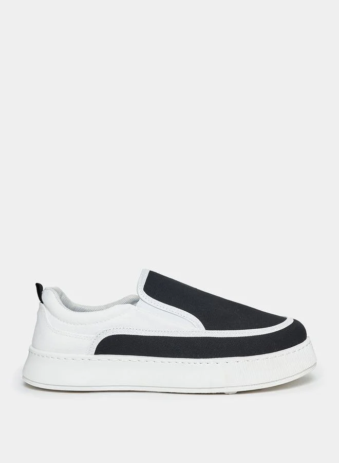 Styli Color Block Platform Sole Sneakers