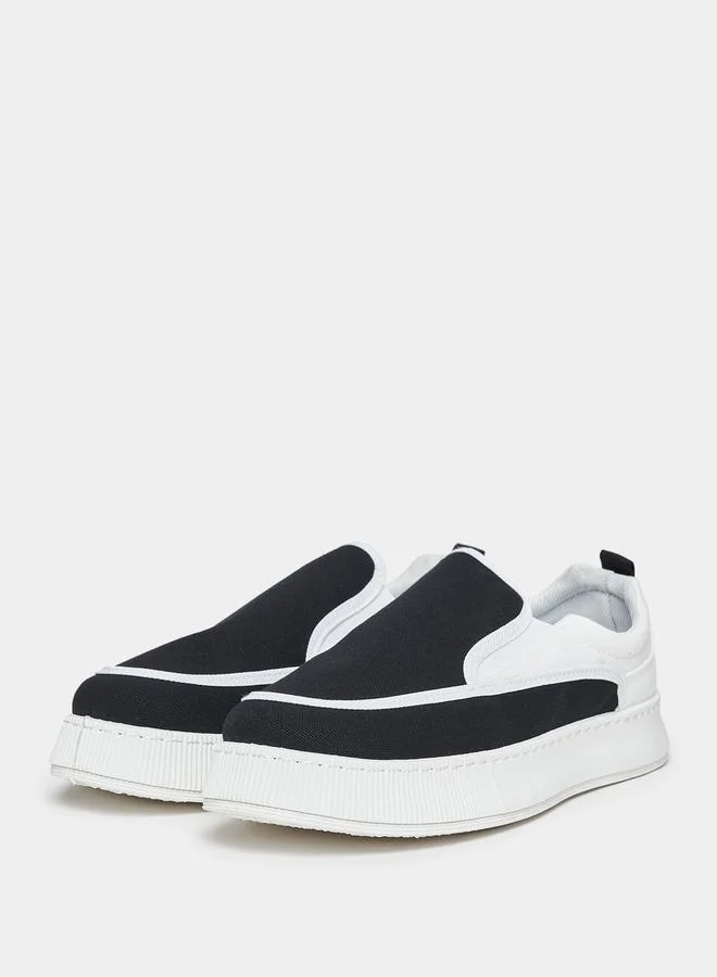 Styli Color Block Platform Sole Sneakers