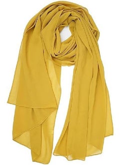 chiffon scarf Plain and soft, 160*50