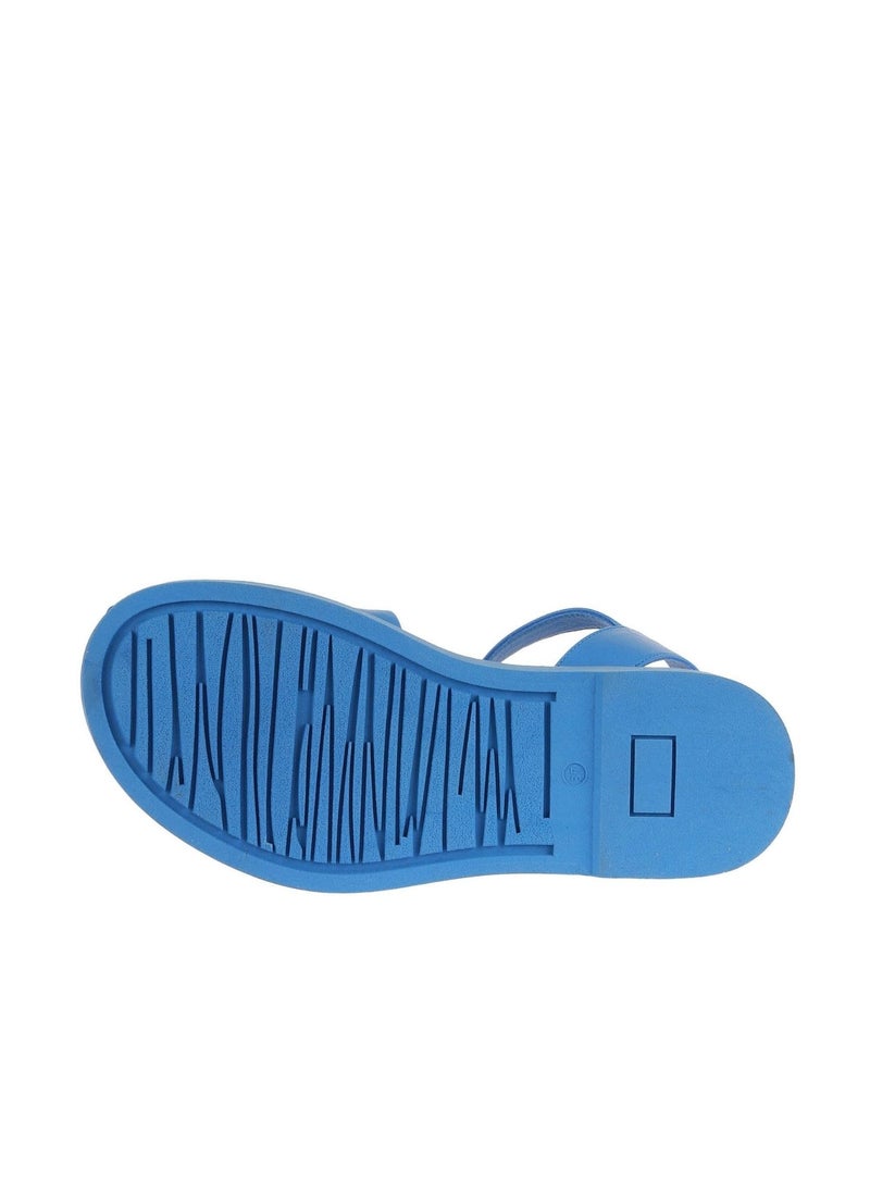 Bueno BUENO Women's Flat Sandals – Minimalist Open-Toe Design with Ankle Buckle Strap and Cushioned Insole for Everyday Comfort  - Image 5
