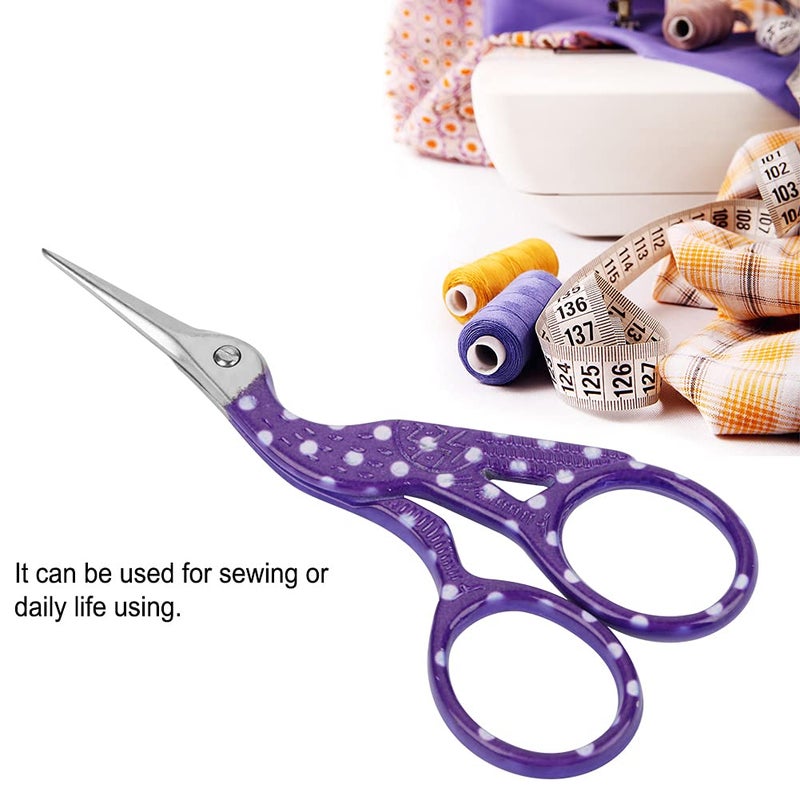 مقصات حرفية من الكربون الصلب الملون مع تصميم رافعة طرف من الفولاذ المقاوم للصدأ أدوات DIY - Image 4