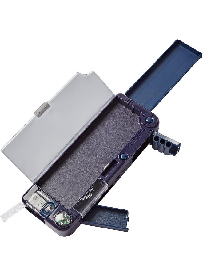 Tinc Kronk Character Pop Out Pencil Case | Pop Out Compartment with Push Button | Includes Pencil with Eraser Topper, Ballpoint Pen & 15cm Ruler | 3 Compartments | for School - Image 3