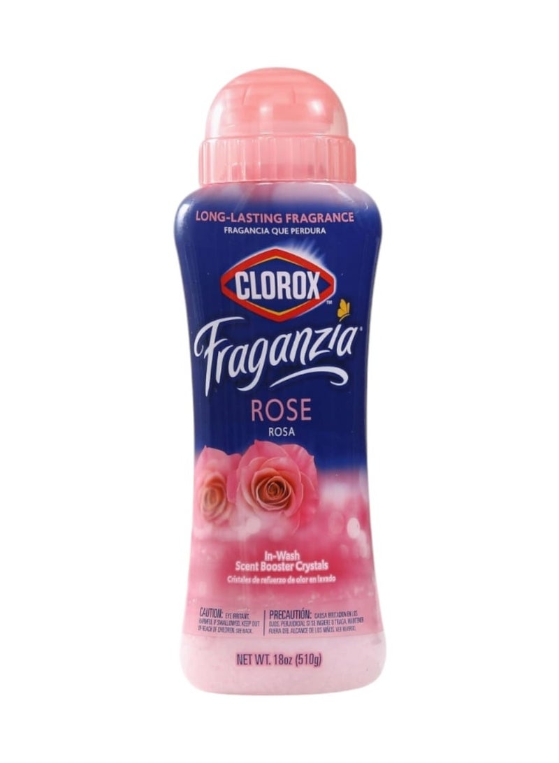 Clorox Fraganzia In-Wash Scent Booster Crystals in Rose Scent, 510gm