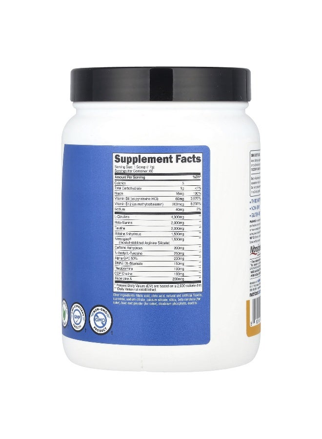 Nutricost, Performance, PRE-X, Xtreme Pre-Workout Complex, Peach Mango, 2.3 lb (1,014 g) (Packaging may vary) - Image 2