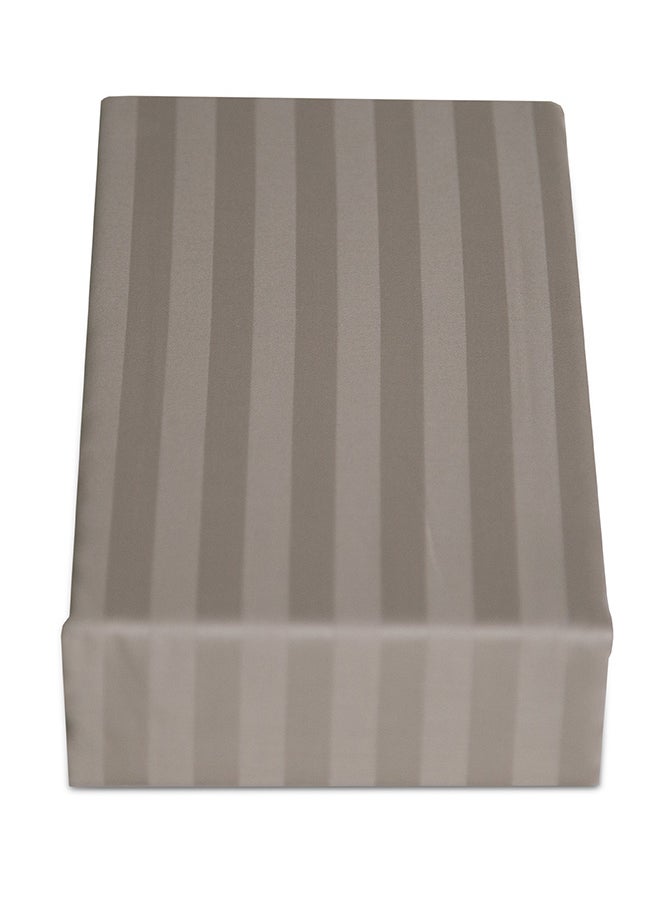 Cannon - Cannon Bed Sheet King 1Pc Stripe Beige  C - Image 1