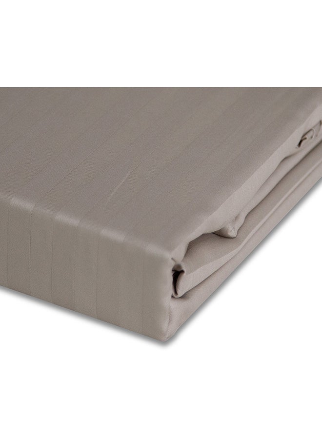 Cannon - Cannon Bed Sheet King 1Pc Stripe Beige  C - Image 1