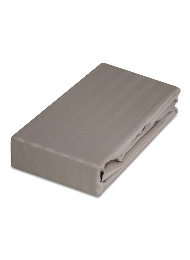 Cannon - Cannon Bed Sheet King 1Pc Stripe Beige  C - Image 1