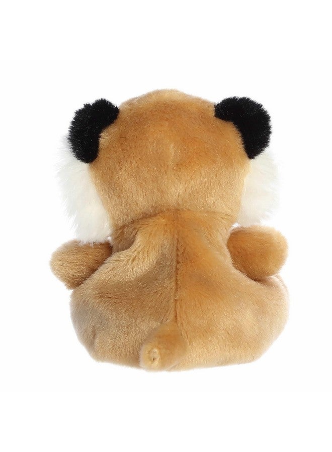 Aurora® Adorable Palm Pals™ Ash Saber Tooth Tiger™ Stuffed Animal - Fun Collectible Plush for Kids and Adult Collectors - Perfect for Decorating Rooms and Birthday Gifts - Brown 5 Inches - Image 4