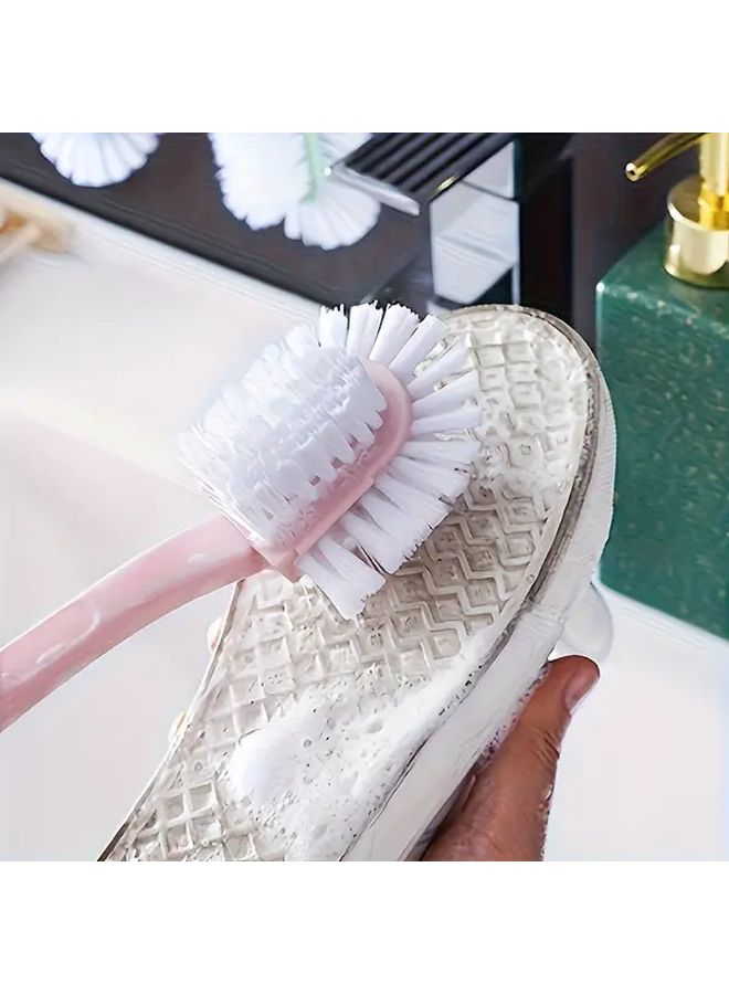5 Sided Shoe Brush Heavy Duty Multi Functional Cleaning Tool Soft Bristles For Sneakers Boots - Image 5