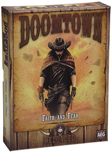 AEG Doomtown Reloaded Faith and Fear Board Game - Image 1