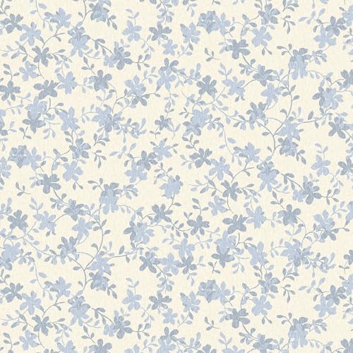 Laura Ashley Misterton Trail Pale Seaspray Blue Wallpaper - Image 1
