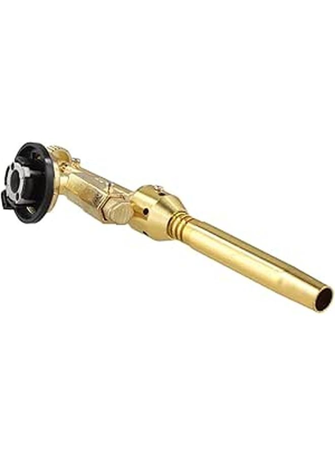 Adjustable High Temperature Butane Gas Torch Handheld Copper Blowtorch 17.2cm for BBQ Cooking Outdoor Camping - Image 1