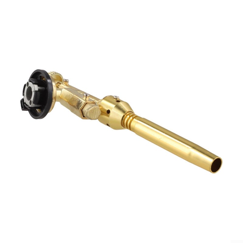 Adjustable High Temperature Butane Gas Torch Handheld Copper Blowtorch 17.2cm for BBQ Cooking Outdoor Camping - Image 2