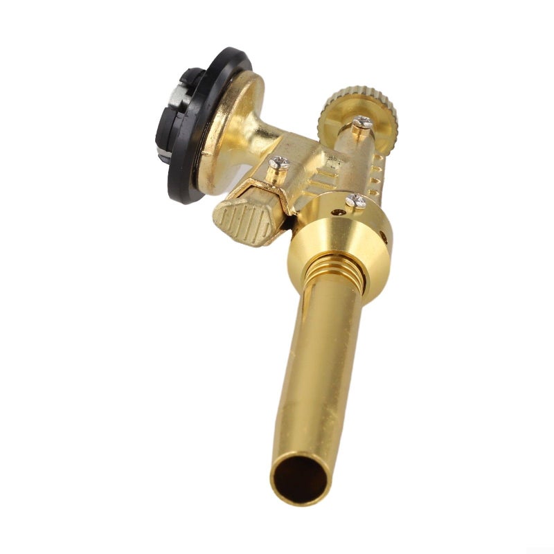 Adjustable High Temperature Butane Gas Torch Handheld Copper Blowtorch 17.2cm for BBQ Cooking Outdoor Camping - Image 5