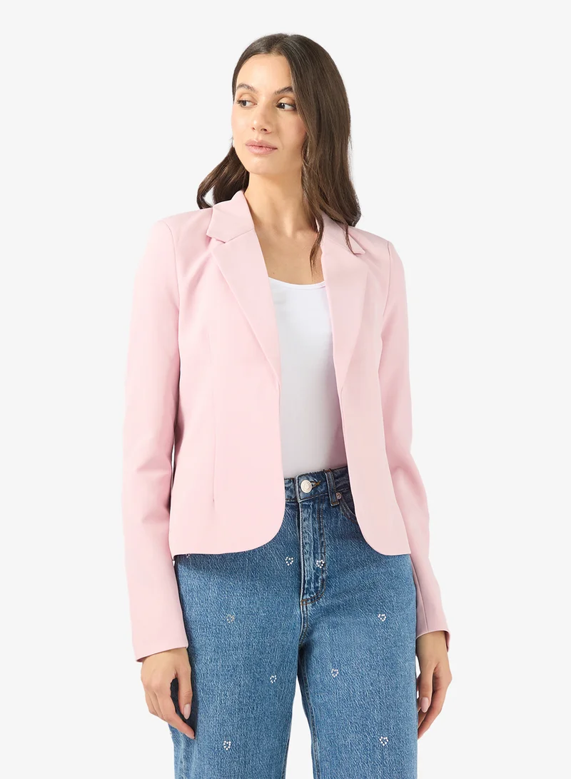 Regular Fit Long Sleeve Blazer