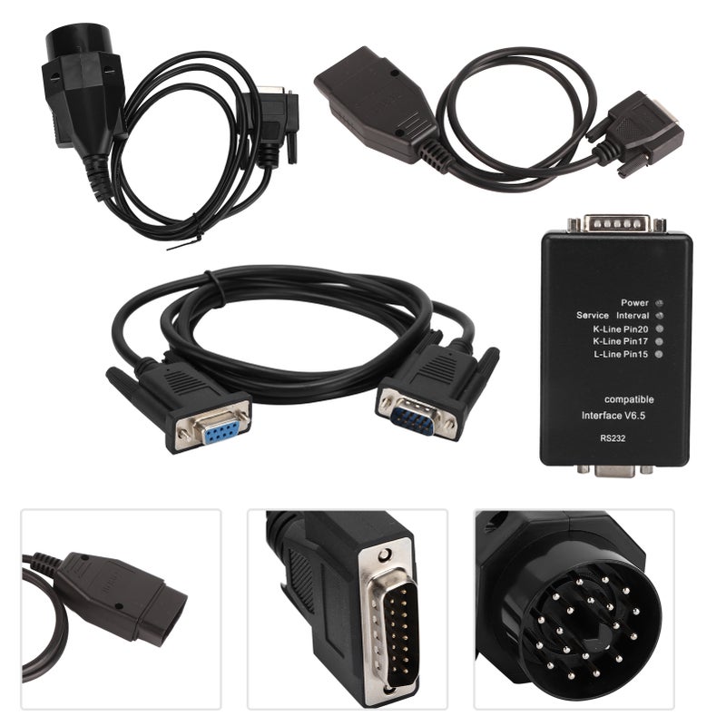 Carsoft 6.5 Diagnostic Tool OBD2 Scanner Code Reader Replacement for E30/E31/E32/E34/E36/E38/E39/E46/E52/E53 - Image 1