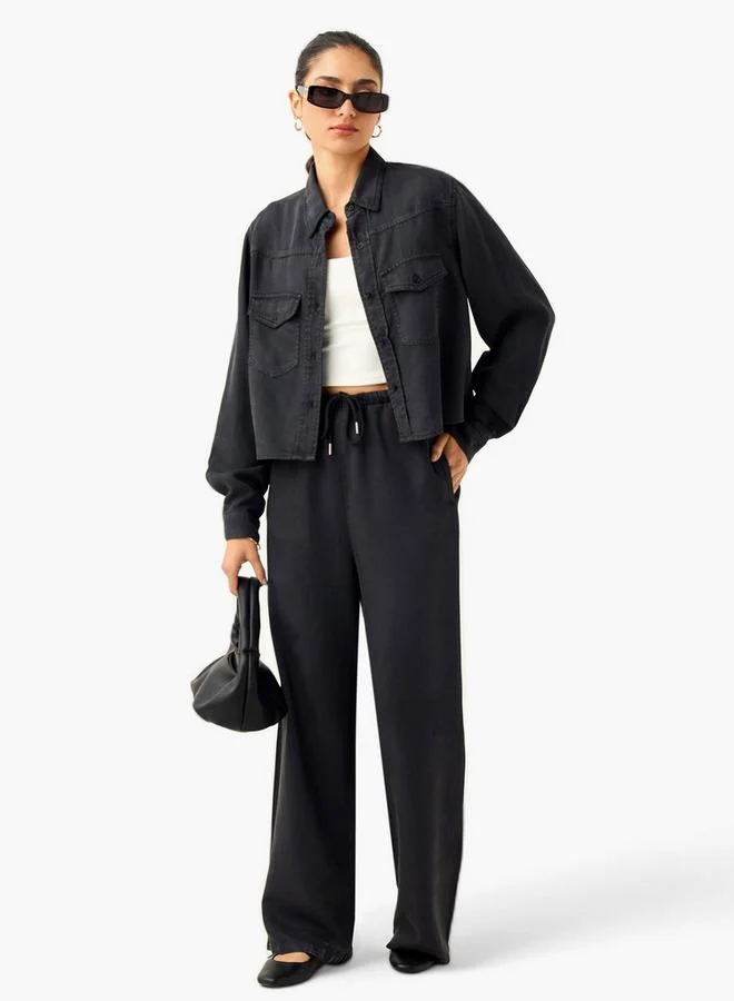 لي كوبر قميص لي كوبر بأزرار وجيوب