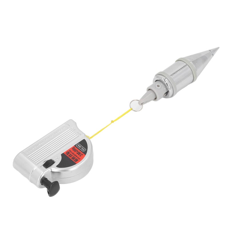 Magnetic Wire Hammer Adjustable Plumbbob Alloy Steel Quick Vertical Measurement Construction Tool - Image 3