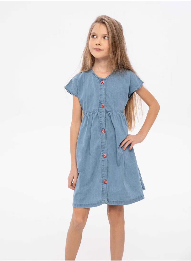 MINOTI Kids Chambray Dress