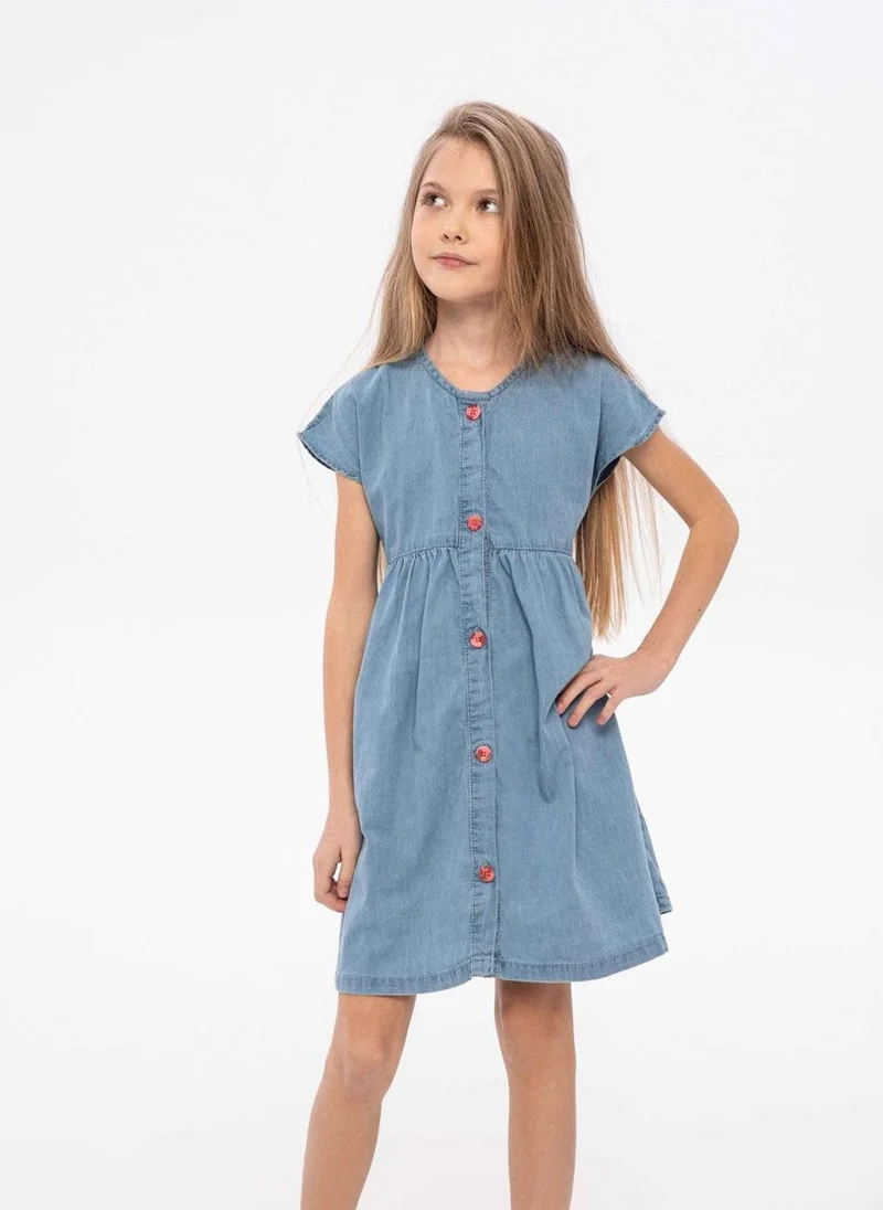 MINOTI Kids Chambray Dress
