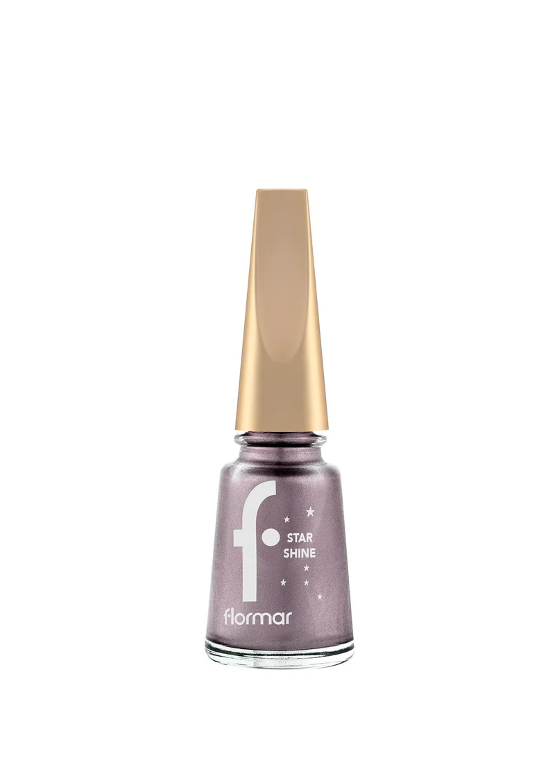 flormar Flormar Star Shine Nail Enamel - 03 Lilac Sparkle